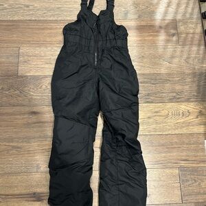 All in Motion Black Fleece Snow bibs